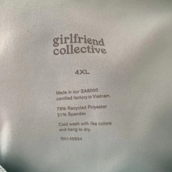 Girlfriend Collective High Rise Compressive Leggings - Picture 4 of 4